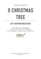 Ebook O Christmas Tree (“O Tannenbaum”) for brass ensemble di Giovanni Abbiati edito da Giovanni Abbiati