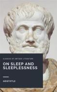 Ebook On Sleep and Sleeplessness di Aristotle edito da AV PRESS