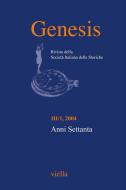 Ebook Genesis. Rivista della Società italiana delle storiche (2004) Vol. 3/1 di Autori Vari edito da Viella Libreria Editrice