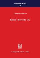 Ebook Brexit e brevetto UE di Luigi Carlo Ubertazzi edito da Giappichelli Editore
