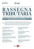 Ebook Rassegna Tributaria 1/2025 di AA.VV. edito da IlSole24Ore Professional
