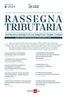 Ebook Rassegna Tributaria 2/2025 di AA.VV. edito da IlSole24Ore Professional