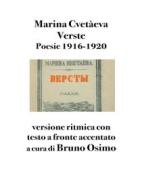 Ebook Verste di Marìna Cvetàeva edito da Bruno Osimo