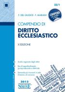 Ebook Compendio di Diritto Ecclesiastico di del Giudice Federico, Mariani F. edito da Edizioni Simone