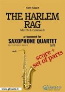 Ebook The Harlem Rag - Saxophone Quartet score & parts di Tom Turpin edito da Glissato Edizioni Musicali