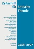 Ebook Zeitschrift für kritische Theorie / Zeitschrift für kritische Theorie, Heft 24/25 di Wolfgang Bock edito da zu Klampen Verlag