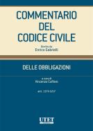 Ebook Delle Obbligazioni - Vol 1 - Artt. 1173-1217 di Vincenzo Cuffaro (a cura di) edito da Utet Giuridica
