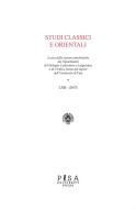 Ebook Studi Classici e Orientali LXIII 2017 di A.A. V.V. edito da Pisa University Press