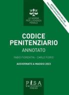 Ebook Codice penitenziario di Fabio Fiorentin, Carlo Fiorio edito da Pisa University Press