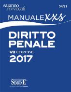 Ebook Manuale XXS di Diritto Penale (FORMATO "extra small") di Redazioni Edizioni Simone edito da Edizioni Simone
