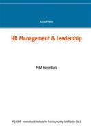 Ebook HR Management & Leadership di Harald Meier edito da Books on Demand