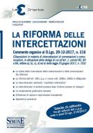 Ebook La Riforma delle Intercettazioni di Paolo Di Geronimo, Luigi Giordano, Andrea Nocera edito da Edizioni Simone
