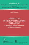 Ebook Modelli di individualizzazione della pena - e-Book di Marco Venturoli edito da Giappichelli Editore