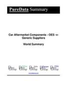 Ebook Car Aftermarket Components - OES -v- Generic Suppliers World Summary di Editorial DataGroup edito da DataGroup / Data Institute