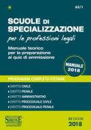 Ebook Scuole di Specializzazione per le Professioni Legali - Manuale di Redazioni Edizioni Simone edito da Edizioni Simone