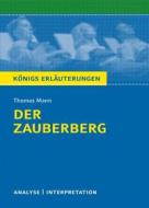 Ebook Der Zauberberg. Königs Erläuterungen. di Thomas Mann edito da Bange, C., Verlag GmbH