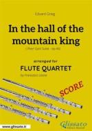 Ebook In the hall of the mountain king - Flute Quartet SCORE di Francesco Leone, Edvard Grieg edito da Glissato Edizioni Musicali