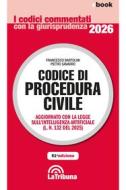 Ebook Codice di procedura civile commentato di Francesco Bartolini, Pietro Savarro edito da Casa Editrice La Tribuna