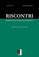 Ebook Riscontri. Rivista di Cultura e di Attualità di AA,VV. edito da Il Terebinto Edizioni