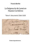 Ebook La Seigneurie de Lanet en Hautes Corbières di Francis Barthe edito da Books on Demand