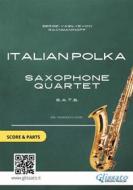 Ebook Saxophone sheet music for Quartet: Italian Polka di Sergei Rachmaninoff edito da Glissato Edizioni Musicali