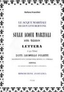 Ebook Le Acque Marziali di Giovanni Bertone di Stefano Franchini edito da Tiemme Edizioni Digitali