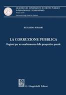 Ebook La corruzione pubblica - e-Book di Riccardo Borsari edito da Giappichelli Editore