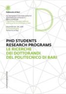 Ebook Le ricerche dei dottorandi del Politecnico di Bari - PHD Students research programs di AA. VV. edito da Gangemi Editore