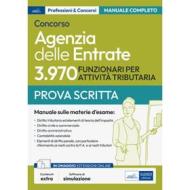 Ebook [EBOOK] Concorso 3970 Funzionari per attività tributaria Agenzia delle Entrate - Manuale per la prova scritta di AA. VV. edito da EdiSES Edizioni