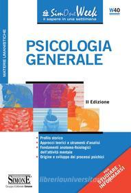 Ebook Psicologia generale edito da Edizioni Simone