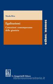 Ebook Egalitarismi di Nicola Riva edito da Giappichelli Editore