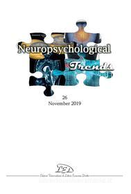 Ebook Neuropsychogical Trends 26 - November 2019 di AA. VV. edito da LED Edizioni Universitarie