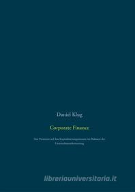 Ebook Corporate Finance di Daniel Klug edito da Books on Demand