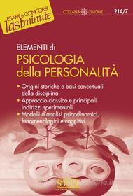 Ebook Elementi di Psicologia della Personalità edito da Edizioni Simone