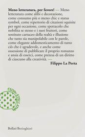 Ebook Meno letteratura per favore! di Filippo La Porta edito da Bollati Boringhieri