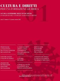 Ebook Cultura e Diritti 1 2012 di A.A. V.V edito da Pisa University Press Srl
