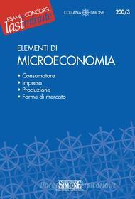 Ebook Elementi di Microeconomia edito da Edizioni Simone