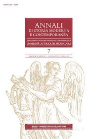 Ebook Annali di Storia moderna e contemporanea 7/2019-20 di AA.VV. edito da EDUCatt