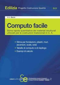 Ebook Computo facile di Aldo Bacin edito da Sistemi Editoriali