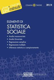 Ebook Elementi di Statistica sociale edito da Edizioni Simone