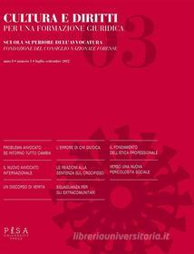 Ebook Cultura e Diritti 3 2012 di A.A. V.V edito da Pisa University Press Srl