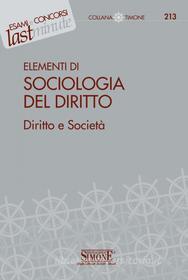 Ebook Elementi di Sociologia del Diritto edito da Edizioni Simone