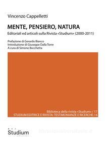 Ebook Mente, Pensiero, Natura di Vincenzo Cappelletti edito da Edizioni Studium S.r.l.