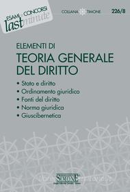 Ebook Elementi di Teoria Generale del Diritto edito da Edizioni Simone