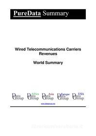 Ebook Wired Telecommunications Carriers Revenues World Summary di Editorial DataGroup edito da DataGroup / Data Institute