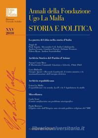 Ebook Annali della Fondazione Ugo La Malfa XXV - 2010 di AA. VV. edito da Gangemi Editore