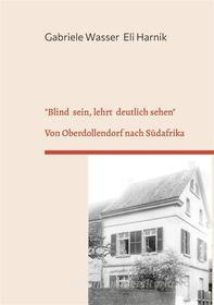 Ebook "Blind sein, lehrt deutlich sehen" di Gabriele Wasser, Eli Harnik edito da Books on Demand