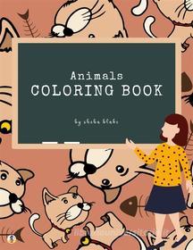 Ebook Animals Coloring Book for Kids Ages 3+ (Printable Version) di Sheba Blake edito da Sheba Blake Publishing Corp.