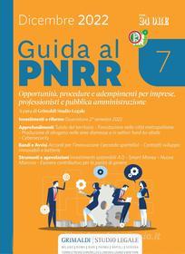 Ebook Guida al PNRR 7 di Grimaldi Alliance edito da IlSole24Ore Professional