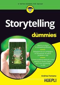 Ebook Storytelling for dummies di Andrea Fontana edito da Hoepli